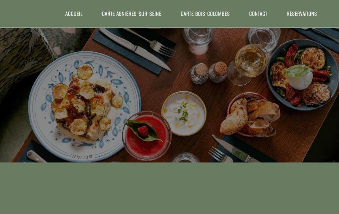 Site internet Baciami, réalisé par Moonea Studio